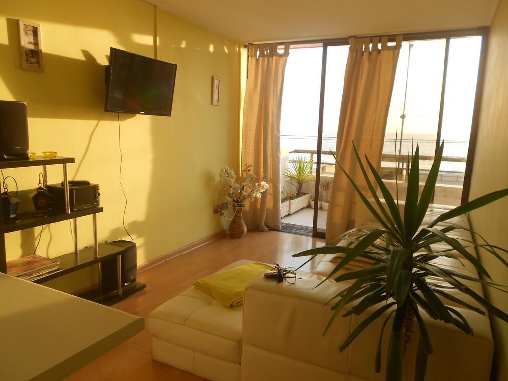 Apartamento Departamento Frente al Mar Concón Habitación foto