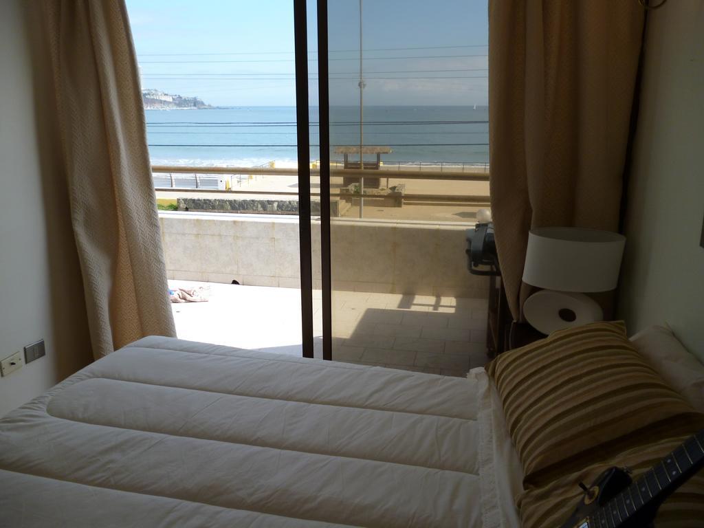 Apartamento Departamento Frente al Mar Concón Habitación foto